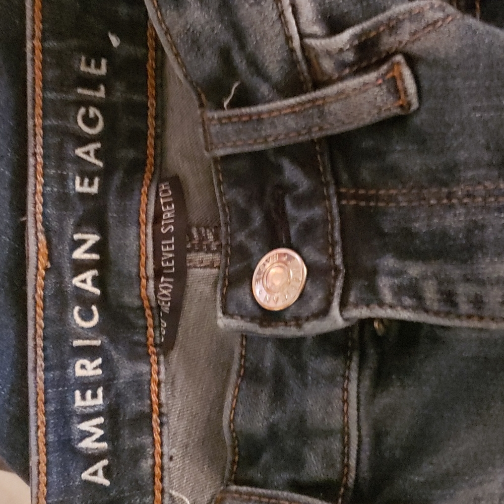 American Eagle Outfitters Next Level Stretch Super Skinny Jeans Size 0R - Picture 4 of 5